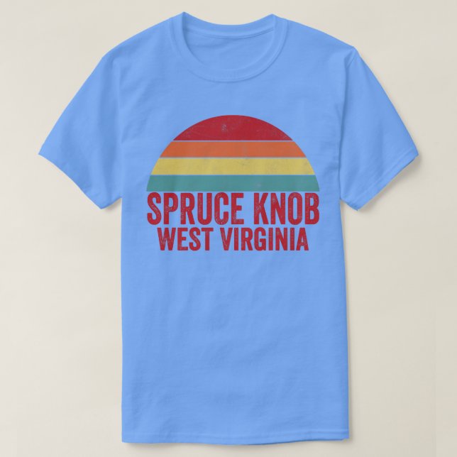 Spruce Knob West Virginia T-Shirt (Design Front)