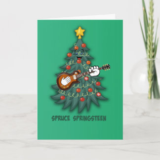 Spruce Springsteen Holiday Card