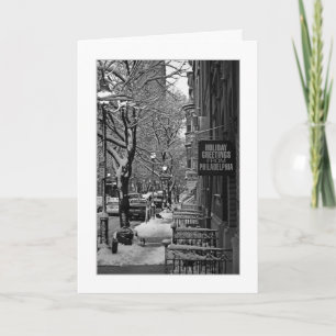 Spruce St. Philadelphia GREETING CARD