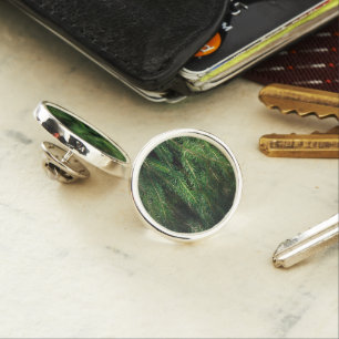 Spruce tree lapel pin