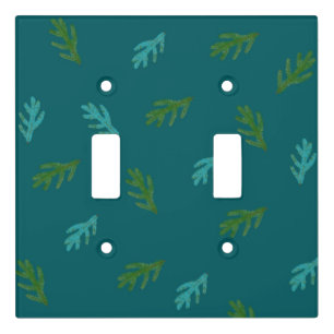 Spruce Twigs Green Forest Woodsy Fragrance Light Switch Cover