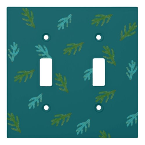 Spruce Twigs Green Forest Woodsy Fragrance Light Switch Cover