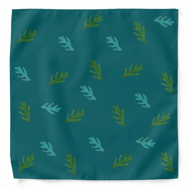 Spruce Twigs - Scent of a forest   Bandana (Front)
