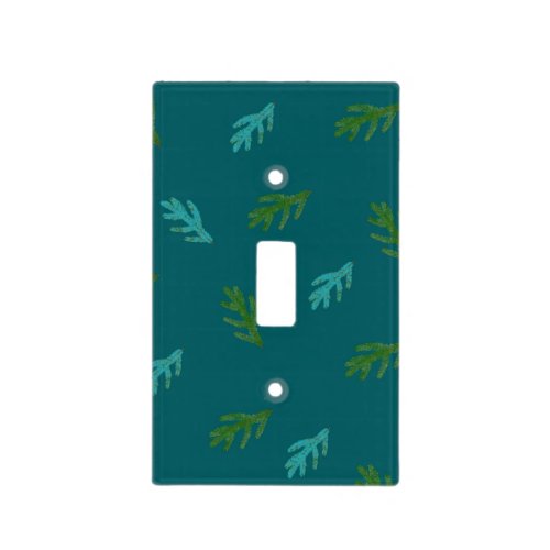 Spruce Twigs Scent of a Forest _  Woodsy Fragrance Light Switch Cover