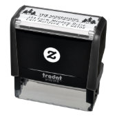 Spruces Rustic Name & Return Address Self-inking Stamp (Product)