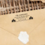 Spruces Rustic Name & Return Address Zip Code Self-inking Stamp