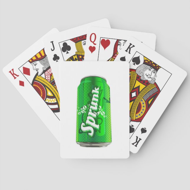 Sprunk Poker Cards (Back)