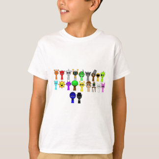 Sprunki Phase 1 - Simon Oren Funbot Pinki Wenda T-Shirt