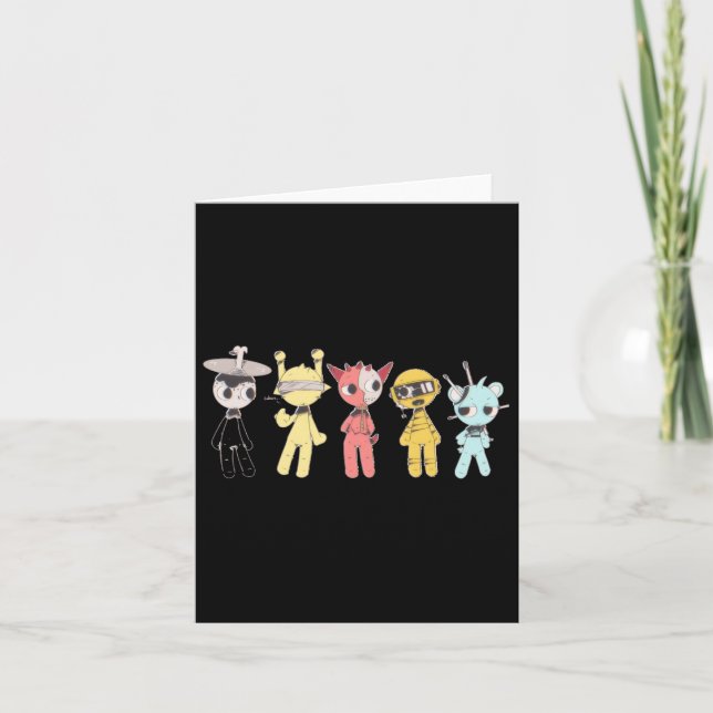 Sprunky Halloween! Clukr Simon Raddy Simon Sky  Card (Front)