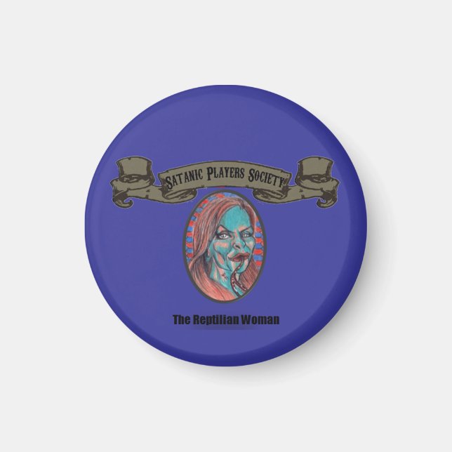 SPS Reptilian Woman Magnet (Front)