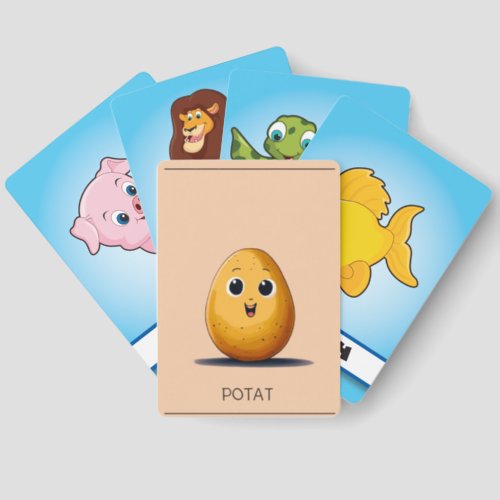 Spud Buddies Matching Playing Cards for Kids