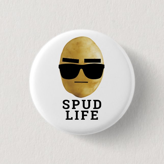 Spud Life Button (Front)
