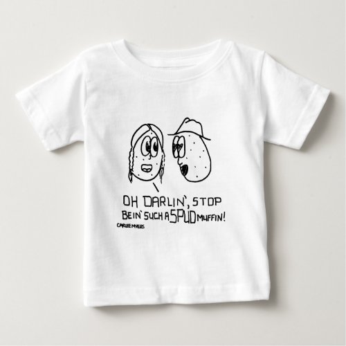 Spud Muffin Baby T_Shirt