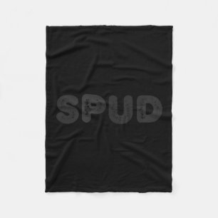 Spud Shirt Men Women Funny Tato Lovers Gift Irish Fleece Blanket