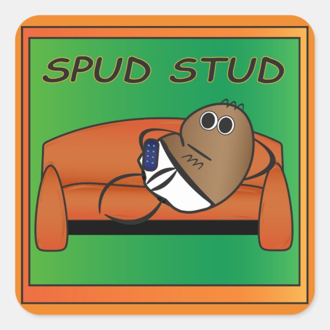 Spud Stud Sticker (Front)