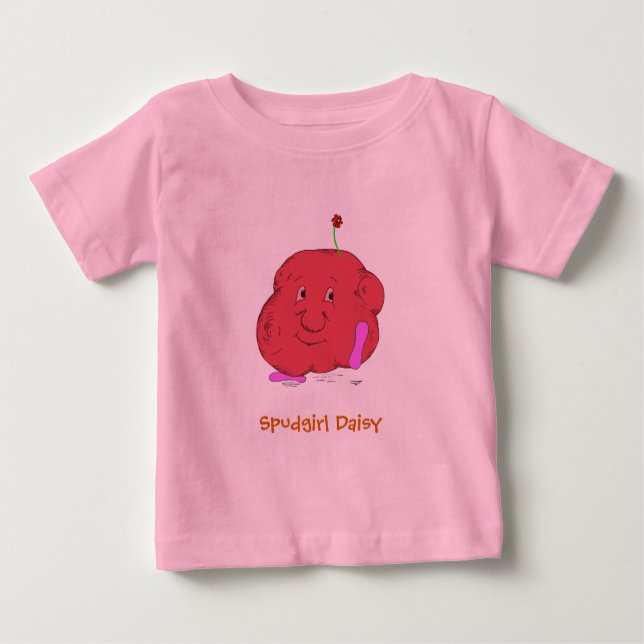 Spudgirl Daisy infant long sleeve t-shirt (Front)
