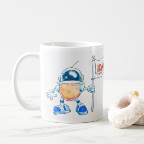 Spudnik Claims the Moon for Idaho Coffee Mug