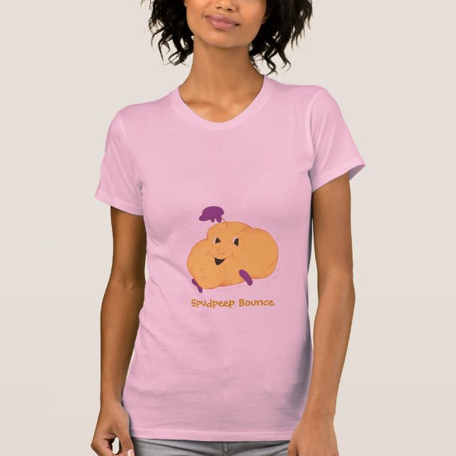 Spudpeep Bounce womens t-shirt (Front)