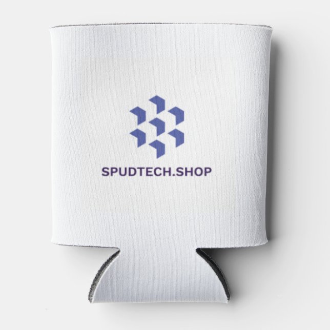SpudTech.Shop Can Cooler (Front)