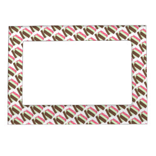 Spumoni Italian Gelato Ice Cream Dessert Spumone Magnetic Frame