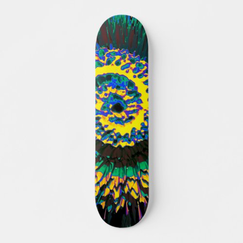 Spun Abstract Skateboard