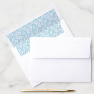 Spun Sugar Blue Envelope Liner