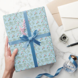 Spun Sugar Floral Wrapping Paper