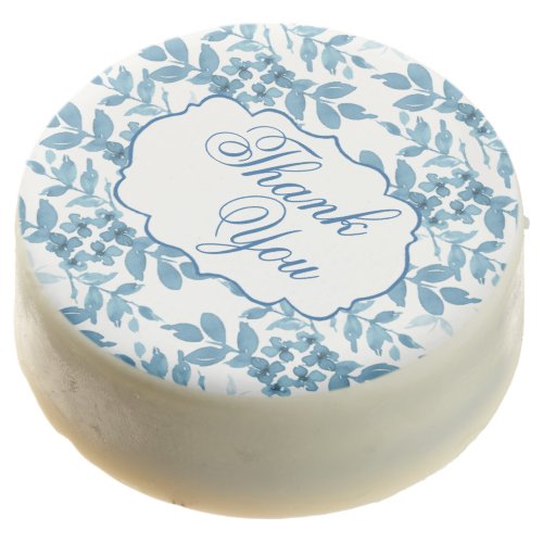 Spun Sugar  Skydiver Blue Wedding Chocolate Cover Chocolate Covered Oreo