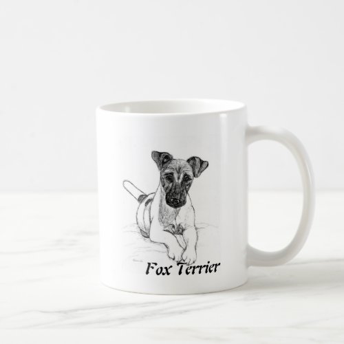 Spunky Fox Terrier Coffee Mug