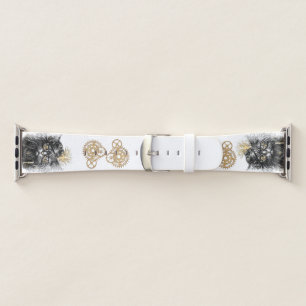 Spunky Paws The Funky Steampunk Cat Apple Watch Band