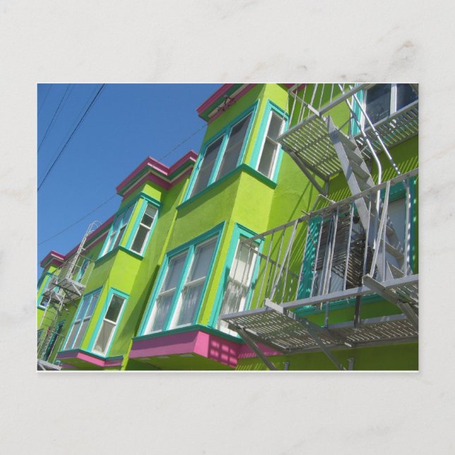 Spunky San Francisco Postcard (Front)