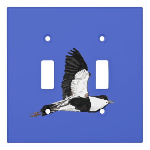 Spur Winged Lapwing Light Switch Cover