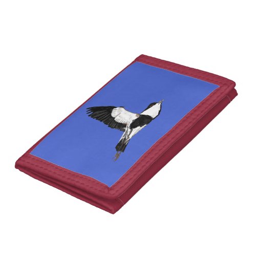 Spur Winged Lapwing Trifold Wallet
