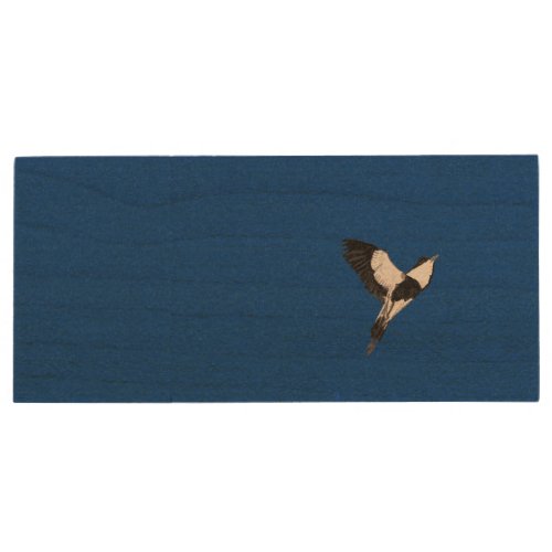 Spur Winged Lapwing Wood Flash Drive