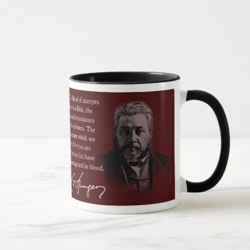 Spurgeon Quote Coffee Mug_ The Blood_Stained Bible Mug