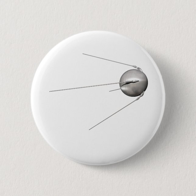 sputnik 1 pinback button (Front)