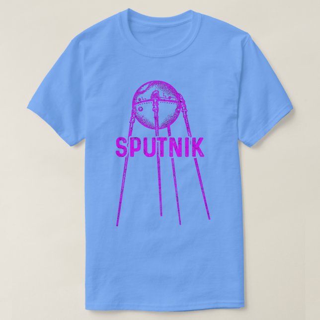 Sputnik 1 Satellite Soviet Union 1957 4 T-Shirt (Design Front)