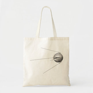 sputnik 1 tote bag