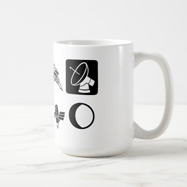 Sputnik Coffee Mug (Right)