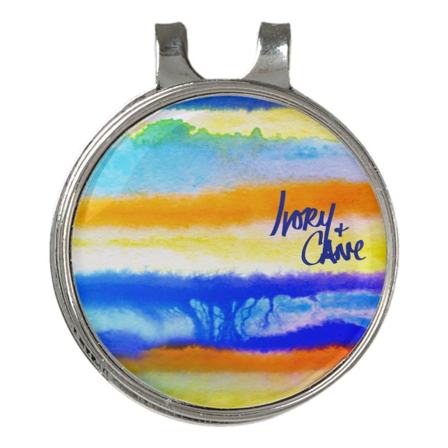 SPWW Among the Horizon Golf Hat Clip (Front)