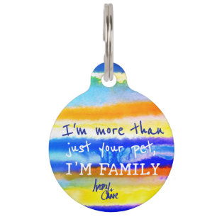SPWW Among the Horizon Round Pet Tag
