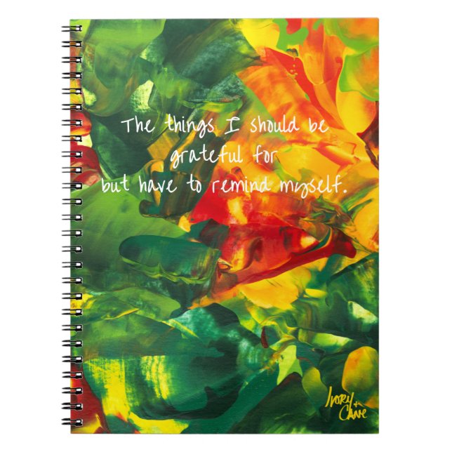 SPWW Mellowed Moment Gratitude Journal Notebook (Front)