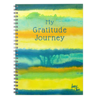 SPWW Tangoed Tiers Teal Spiral Journal Notebook