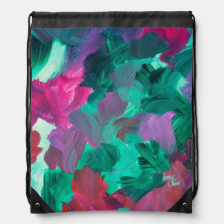 SPWW Touch of Jewel Tones Drawstring Backpack