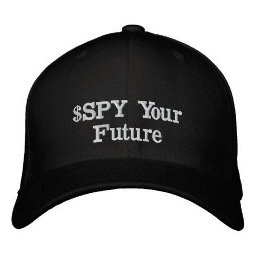 Spy ETF and stock market hat Embroidered Baseball Cap