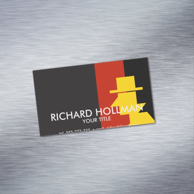 Spy Magnetic Business Card (In Situ)