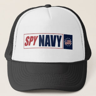 SPY NAVY TRUCKER HAT