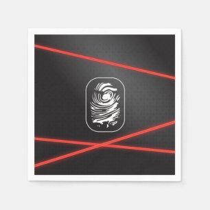Spy Party Laser Plates Napkins