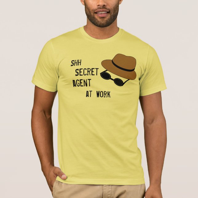 Spy T Shirt for wannabe spies (Front)