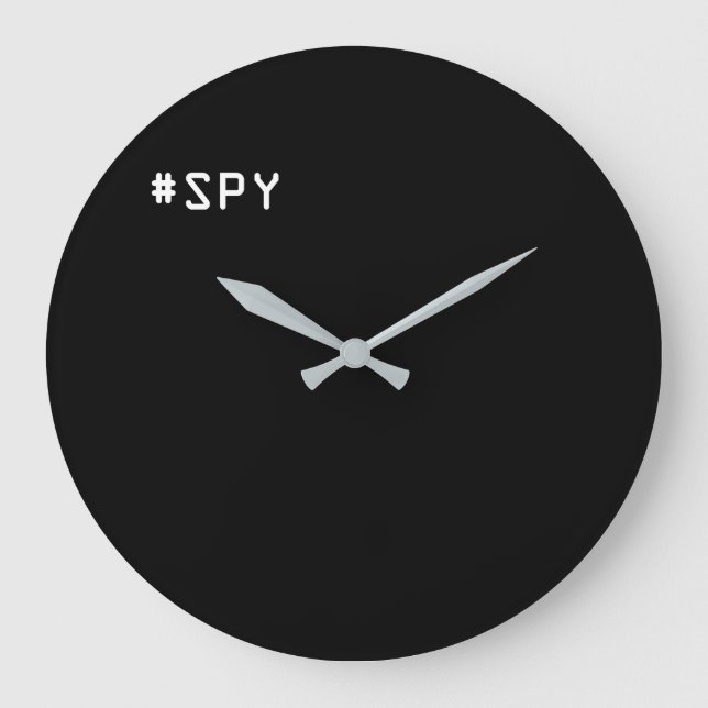 #SPY - Wall Clock (Front)